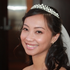 asian wedding hairstyle