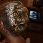bridal updo wedding las vegas